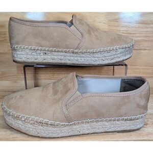 Circus by‎ Sam Edelman Espadrilles Women's 9.5 Tan Slip-On Platform Shoes